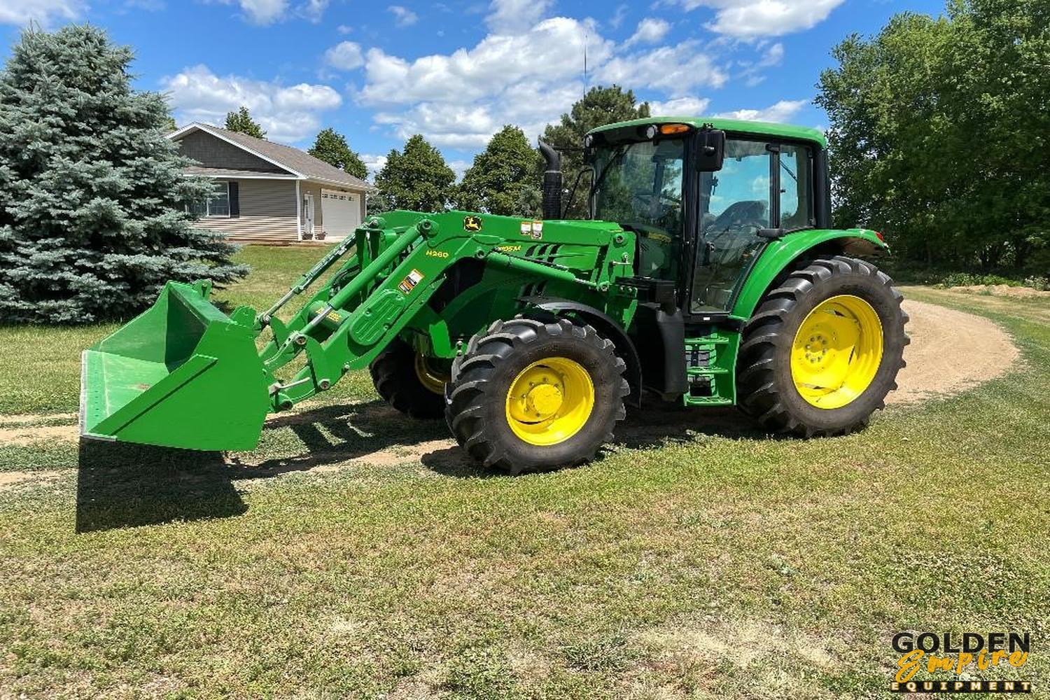 2013 John Deere 6105M MFWD